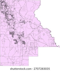 US Florida State Highlands County Vektor Census Block 2020 Vektor Tabulation (Census) Block