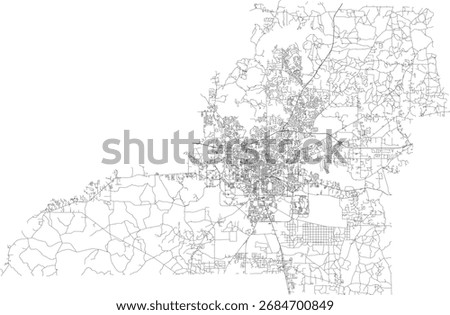 US Florida State Leon County Roads