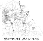 US Florida State Polk County Roads