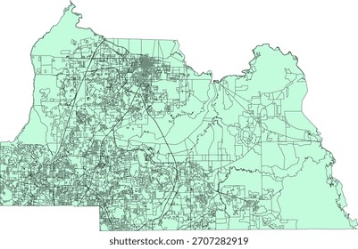 US Florida State Seminole County Vektor Census Block 2020 Vektor Tabulation (Census) Block