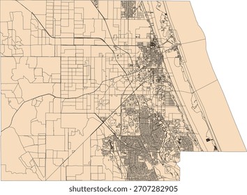 US Florida State St. Lucie County Vektor Census Block 2020 Vektor Tabulation (Census) Block