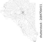 US Florida State Taylor County Roads