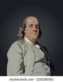 US Founder Benjamin Franklin Image
