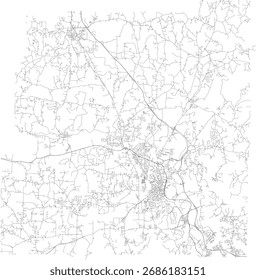 Estados Unidos Geórgia Estado Bartow County Estradas