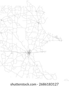 US Georgia State Brooks County Roads