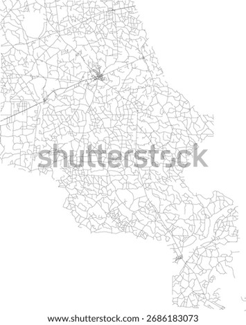 US Georgia State Clinch County Roads