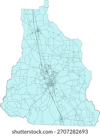 Bloque del censo de Vectores del condado de Cook de Georgia Bloque de tabulación de Vectores (censo) de 2020