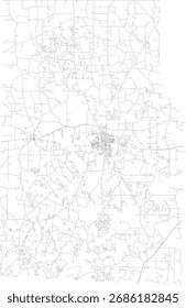Estados Unidos da Geórgia Grady County Roads