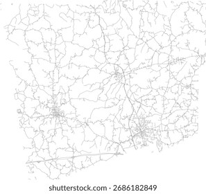 EUA Geórgia Estado Haralson County Estradas
