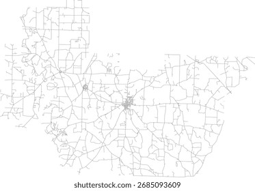US Georgia State Irwin County Roads