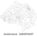 US Georgia State Jackson County Roads