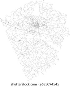 Estradas do Condado de Laurens, Estado da Geórgia
