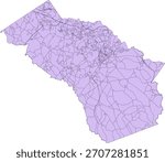 US Georgia State Oconee County Vector Census Block 2020 vector Tabulation (Census) Block