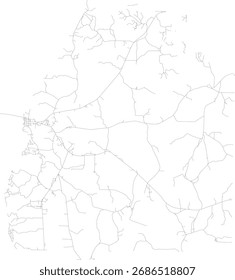 Estados Unidos Geórgia Estado Quitman County Estradas