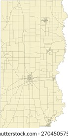 US Illinois State Edwards County Vector Census Block 2020 vector Tabulation (Census) Block