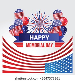 US Independence Day. Happy Independence day Vector. 4th of July United States Independence Day.

