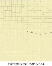 Bloque del censo de Vectores del condado de Greeley del estado de Kansas Bloque de tabulación de Vectores (censo) de 2020