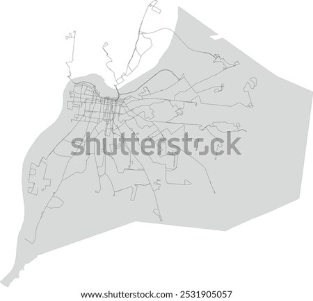 US Kentucky state Louisville Metro Area map with Transit Authority of River City (TARC) Bus Routes