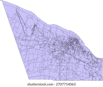 US Kentucky State McCracken County Vector Census Block 2020 vector Tabulation (Census) Block