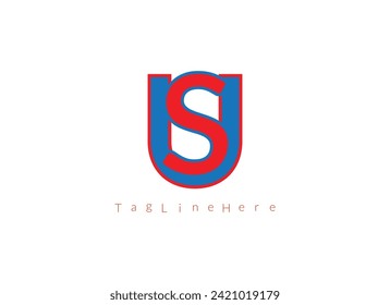 US latter logo useful and unique latter