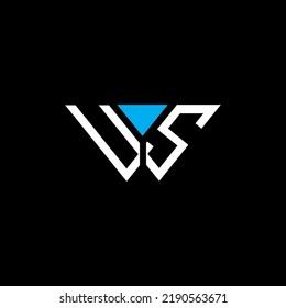 US letter logo creative design with vector graphic, US simple and modern logo.