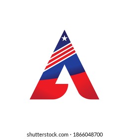 Us Letter Vector Logo Stock Vector (Royalty Free) 1866048700 | Shutterstock