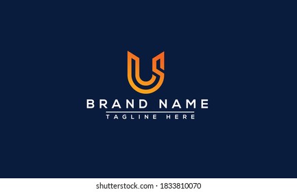 US Logo Design Template Vector Graphic Branding Element.