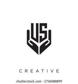 us logo design vector icon symbol