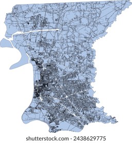 US Louisiana East Baton Rouge Parish Baton Rouge City Existing Land Use Map