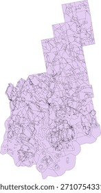 US Maine State Hancock County Vektor Census Block 2020 Vektor Tabulation (Census) Block