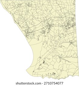 US Maryland State Cecil County Vector Census Block 2020 vector Tabulation (Census) Block