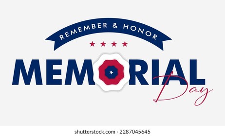 US memorial day Patriot proud label American flag and symbols National independence day 4th July
