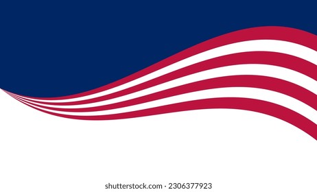 US Memorial day, USA American Country flag and symbols National Independence day 4th of July fireworks