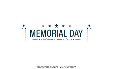 US Memorial Day vector illustration