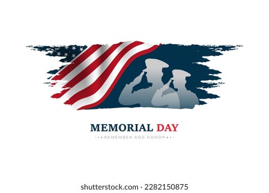 Ilustración vectorial del Día Conmemorativo de los Estados Unidos