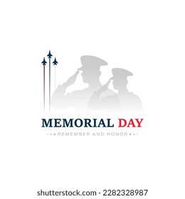 US Memorial Day vector illustration