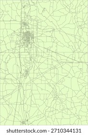 EUA Mississippi Estado Pike County Vetor Censo Bloco 2020 vetor Tabulação (Censo) Bloco