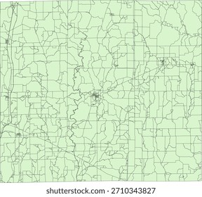 US Missouri State Sullivan County Vector Census Block 2020 vector Tabulation (Census) Block