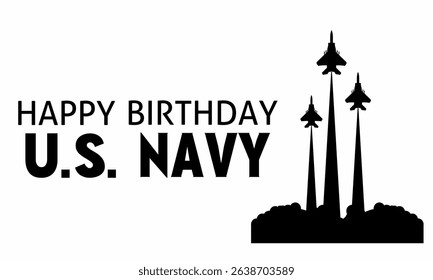 US Navy background, on October 13th with the background. Suitable for Posters, Banners, Backgrounds, and Greeting Cards.