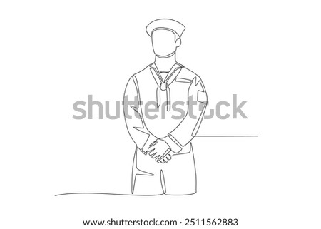 US Navy concept one-line drawing
