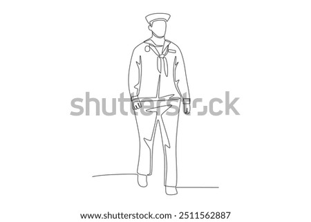 US Navy concept one-line drawing