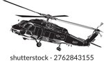 US Navy Sea Hawk Helicopter, Sikorsky SH-60B