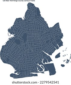US New York State Kings County Census Tracts