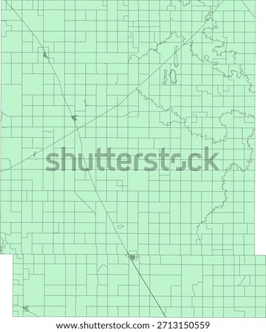 US North Dakota State Steele County Vector Census Block 2020 vector Tabulation (Census) Block