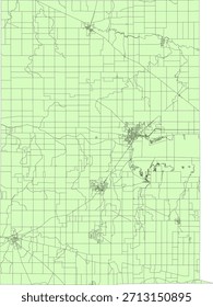 US Ohio State Mercer County Vector Census Block 2020 vector Tabulation (Census) Block