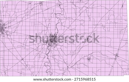 US Ohio State Seneca County Vector Census Block 2020 vector Tabulation (Census) Block