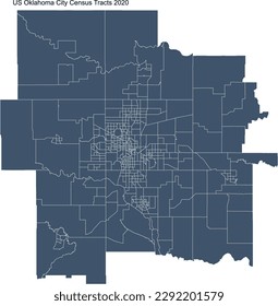 
Tratos del Censo de la Ciudad de Oklahoma de Estados Unidos 2020