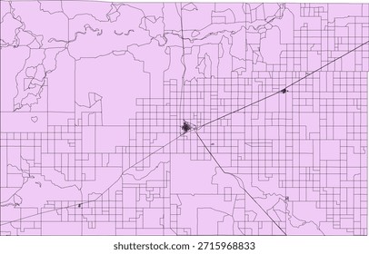 EUA Oklahoma Estado Cimarron County Vetor Censo Bloco 2020 vetor Tabulação (Censo) Bloco