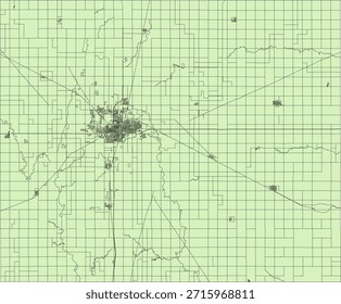 Bloque del censo de Vectores del condado de Garfield del estado de Oklahoma Bloque de tabulación de Vectores (censo) de 2020