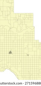 Bloque del censo de Vectores del condado de Harmon del estado de Oklahoma Bloque de tabulación de Vectores (censo) de 2020
